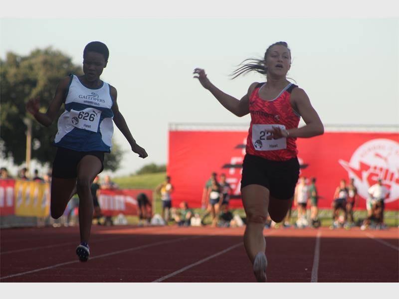 Athletes competing in the School of Speed competition. Photos: Sonwabile Antonie