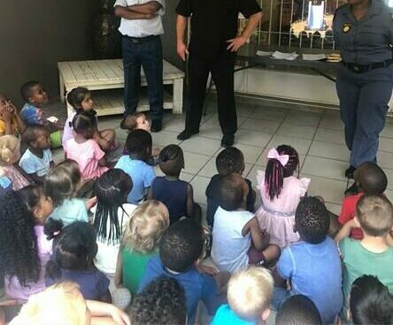 Roodepoort police held an informative talk at Laerskool Jozua Naude.