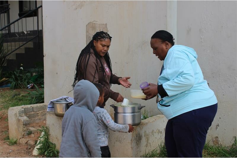 The Serve to Grow foundation continues to make a big difference in Fleurhof.