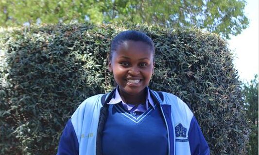 Oratile Mogatusi from Laerskool Culembeeck makes it to the final round of the South African mathematics challenge olympiad.