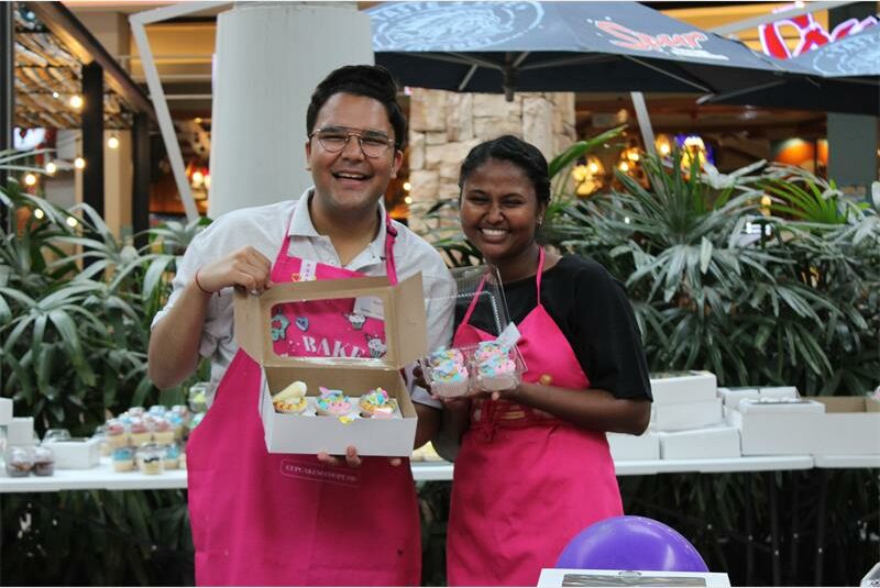 The event shows how something as little as a cupcake can greatly change people's lives.