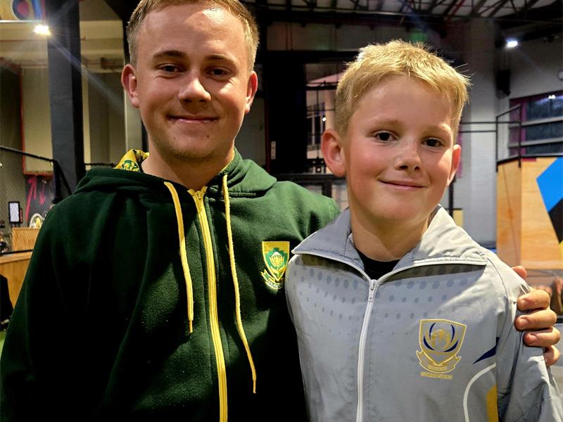 Michael Reddek sets his sights on the international stage after receiving prestigious colours.