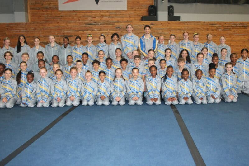 Vision Gymnastics made waves at the National Gymnastics Championships, earning over 100 medals.