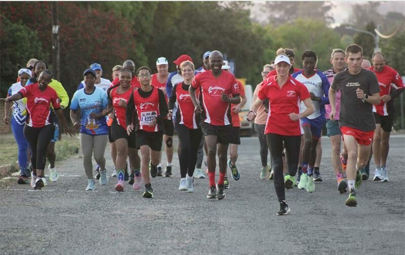Roodepoort Athletics Club hosted a challenge for local runners to run without watches.