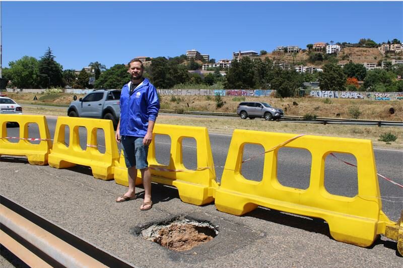 Although the damage remains minor, motorists are encouraged to remain vigilant as they drive through the area.