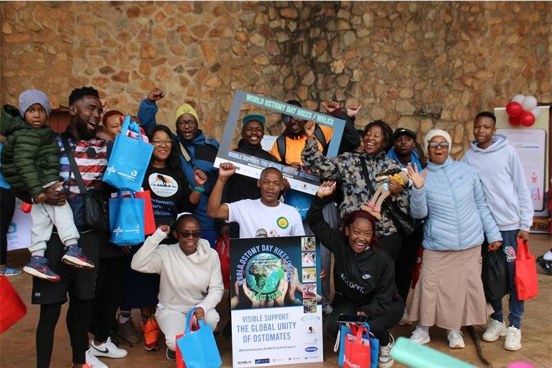 In celebration of World Ostomy Day, community members embarked on a hike at Kloofendal Nature Reserve.