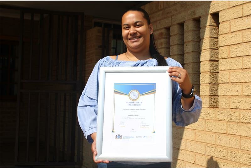 Discovery Primary School teacher recognised for her exceptional dedication to special needs teaching.