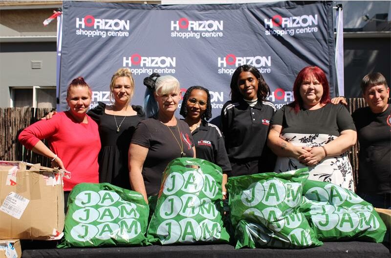The donations were led by Horizon Shopping Centre as part of their #LivingTheUpside campaign.