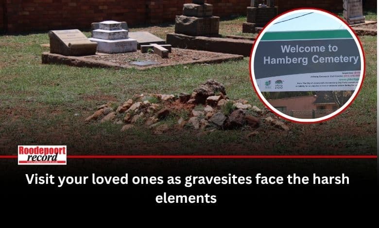 The entity is also highlighting challenges they continue to face in cemeteries which are vandalism, illegal dumping and crime.