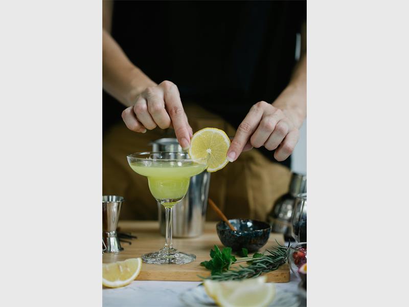 Say goodbye to the old and toast to the new with a refreshing, easy-to-make classic margarita.