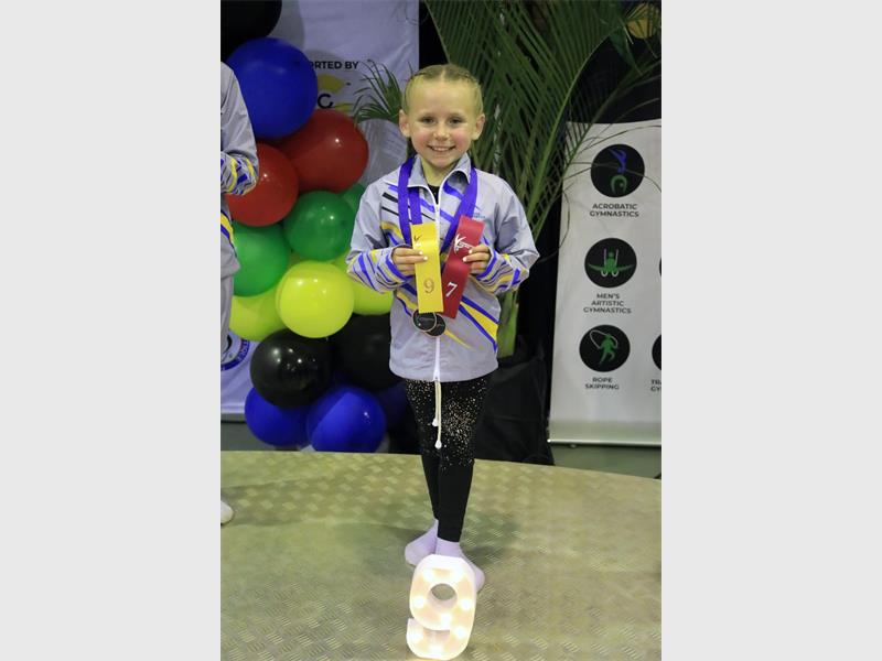 A few years into her gymnastics journey, Abigail has proven that she is determined to be a champion.