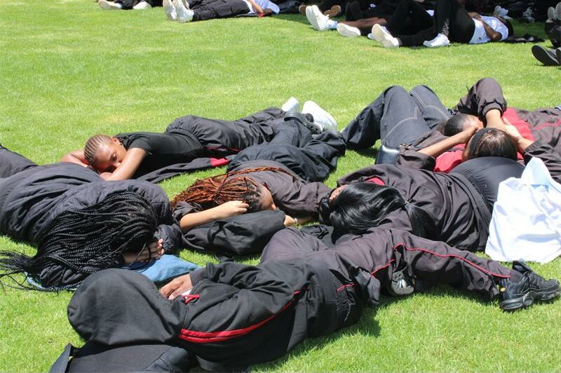 Communities stood together in solidarity to deepen and inspire awareness among young people to be responsible and not participate in acts of this pandemic.
