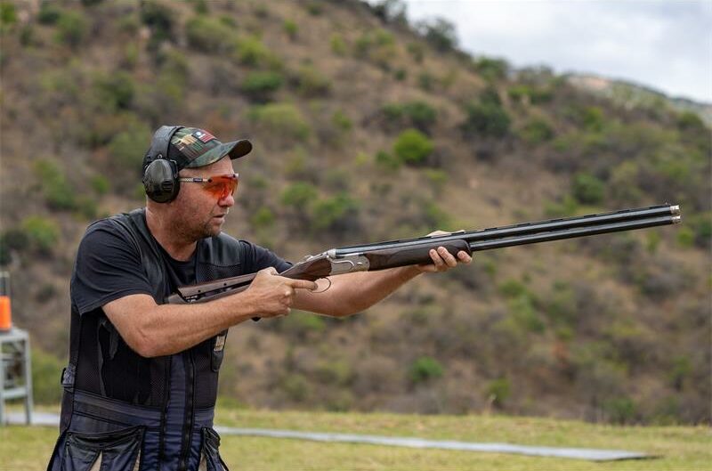 After outclassing some of the best in the country, the West Rand sharpshooter proudly celebrated his well-earned victory.