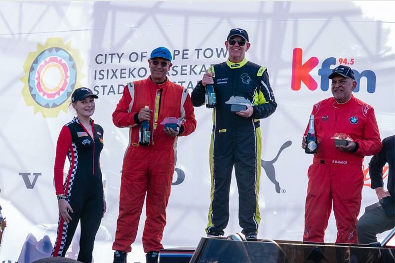 Peter Zeelie won the 4-cylinder race car class.