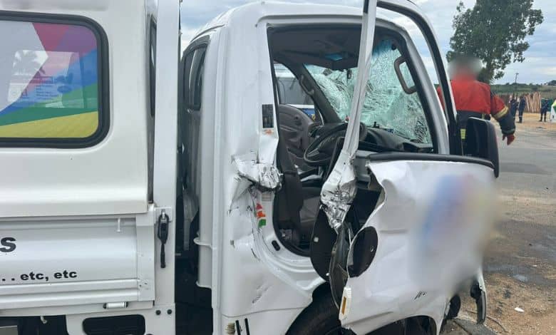 Although the driver's life was threatened, no fatalities were reported.