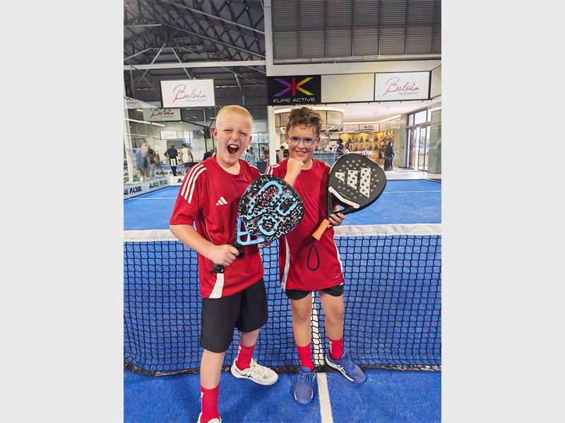 A standout performance at the Balwin Junior Padel Tournament earned 11-year-old Ryden Forsyth an overall U12 win.