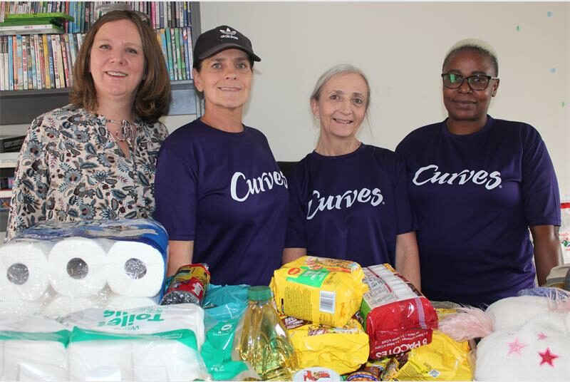 Curves continues its heartwarming tradition of donating food parcels annually to Baby Moses Sanctuary.