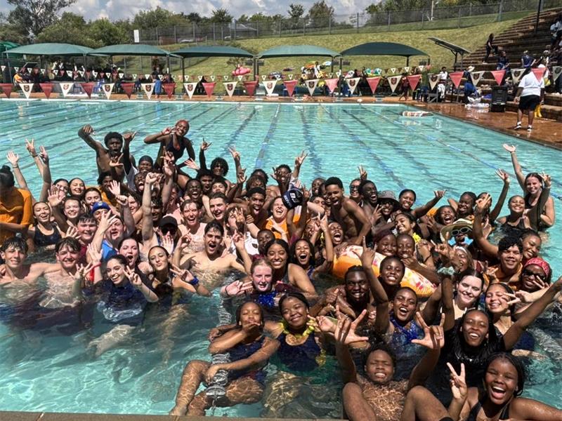 The learners made a splash, showing off their talents and team spirit on the day.