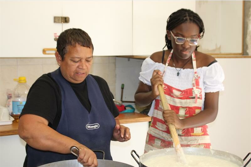 Every Saturday morning St. Gabriel's Anglican Church serves hundreds of nutritious food to those in need.