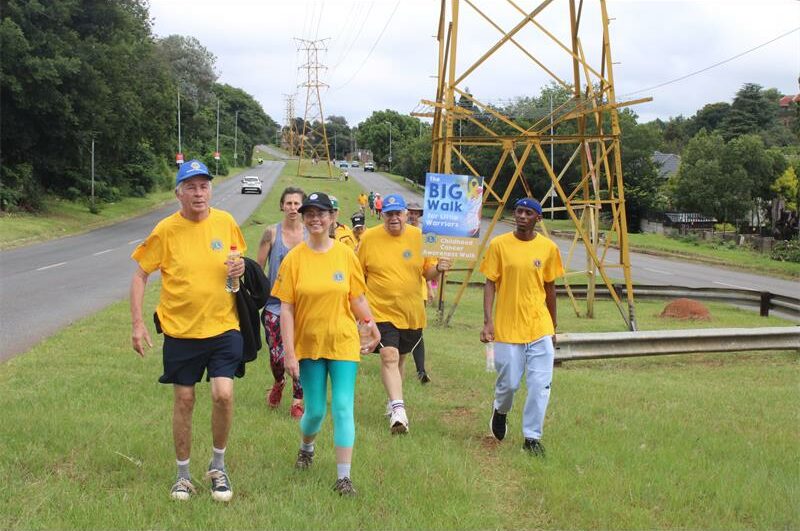 This walk hosted by the Wilro Park Lions Club aims to support children suffering from childhood cancer.