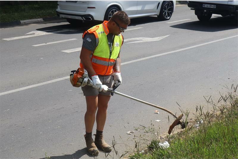 Residents help keep the community clean through clean-up campaigns.