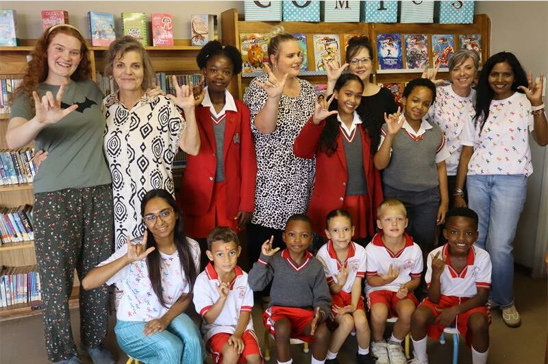 Constantia Kloof Primary brings a story to life for World Read Aloud Day (WRAD) using Sign Language.