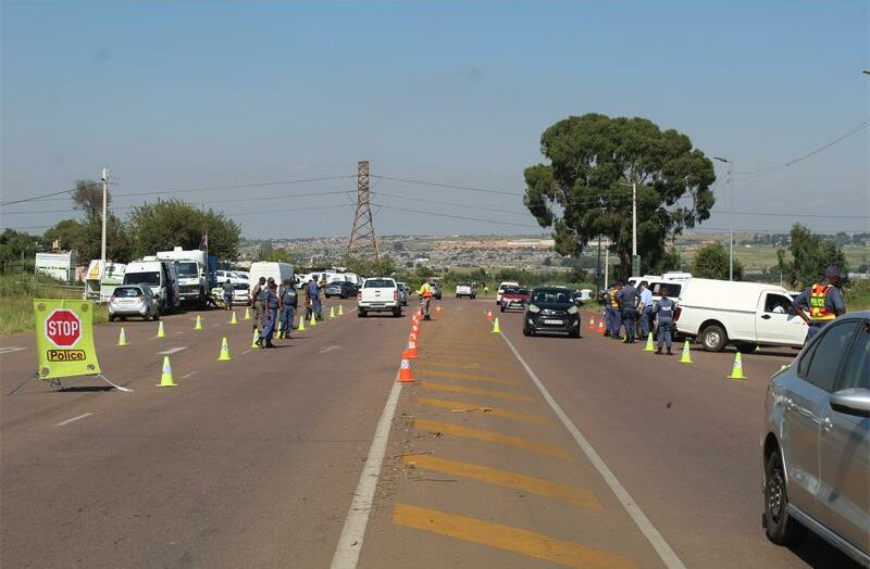 Police made numerous arrests during a weekday Operation Shanela in Roodepoort.