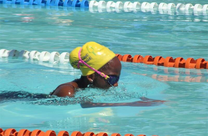 From first-timers to confident swimmers, the pool was full of proud moments.