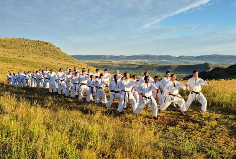 The karate club attended their 19th Gasshuku camp in Magaliesburg.