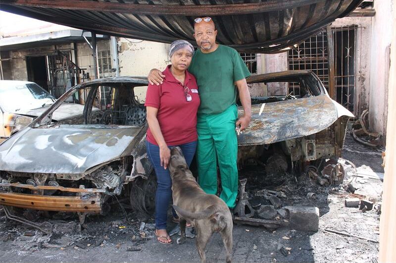 Florida family loses everything in devastating house fire.