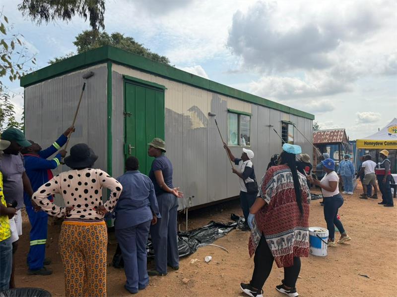 Honeydew CPF celebrate Human Rights Day with a community initiative.