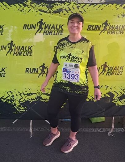 A local runner welcomes new goals in her 23-year running career.