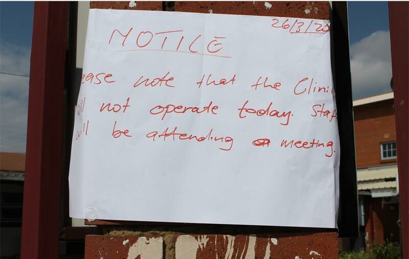Residents say the clinic is often closed due to a shortage of staff, leaving them nowhere to turn to for medical attention.