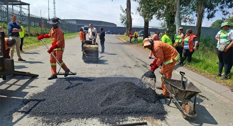 Residents welcomed the work that has been done so far, but questions about when all roads will be fully repaired remain.