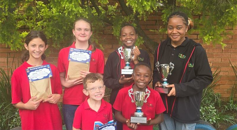 Dios Los Ninos hosted term one academic awards to celebrate their learners' achievements.