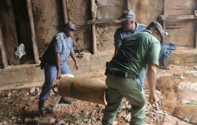Police, supported by the army, completely dismantled extensive illegal mining operations.