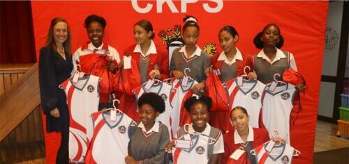 Constantia Kloof Primary hosted a vibrant kit handover to honour their newly selected netball players.