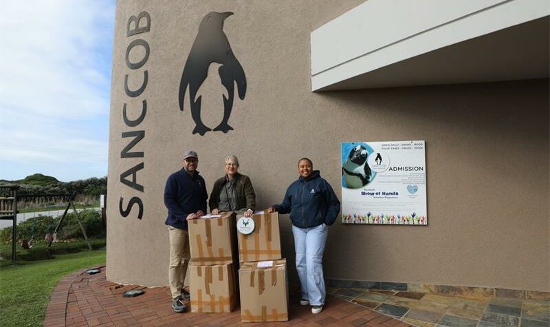 The teams worked together to show their support and compassion, ensuring the rescued birds received the care they needed.