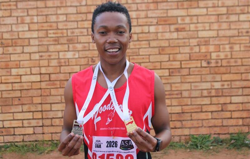Aubrey Setlhare competed in the 32km event and finished first overall.