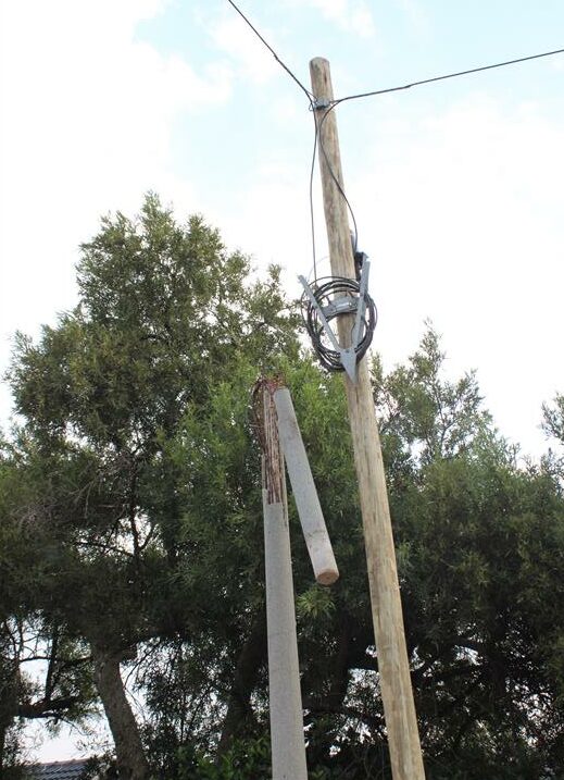 Residents say a damaged street pole has been left unattended for six months, with hanging wires and ongoing delays continuing to frustrate the community.
