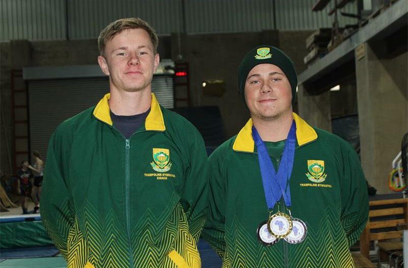 The Roux brothers brought home silver and gold medals after representing South Africa.
