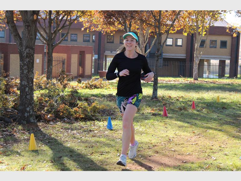 Parkrun volunteers and fellow runners cheered for everyone as they approached the finish line.