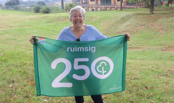 Veteran parkrunner celebrated a remarkable achievement, highlighting years of dedication, perseverance, and a deep love for the parkrun community.
