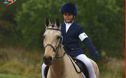 Her performances across the competition classes reflected her horse-riding skills and dedication.