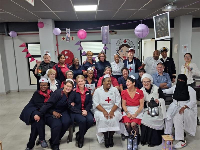 To celebrate International Nurses' Day, the nurses of Flora had a candle-lighting ceremony, took the nurses'plegde and had a fun fashion show.