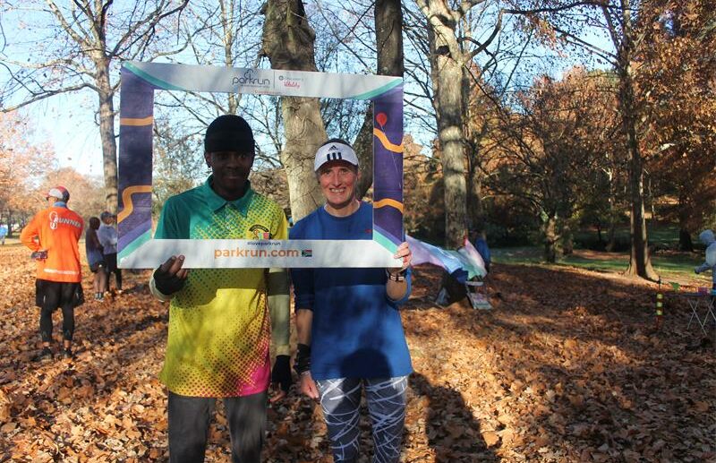 Not even the icy conditions at Saturday's parkrun could deter determined athletes from taking part.