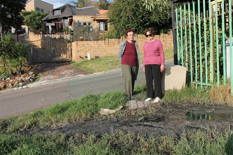 The Helderkruin sewerage pump station has been overflowing with raw sewage on an off for the past three years.