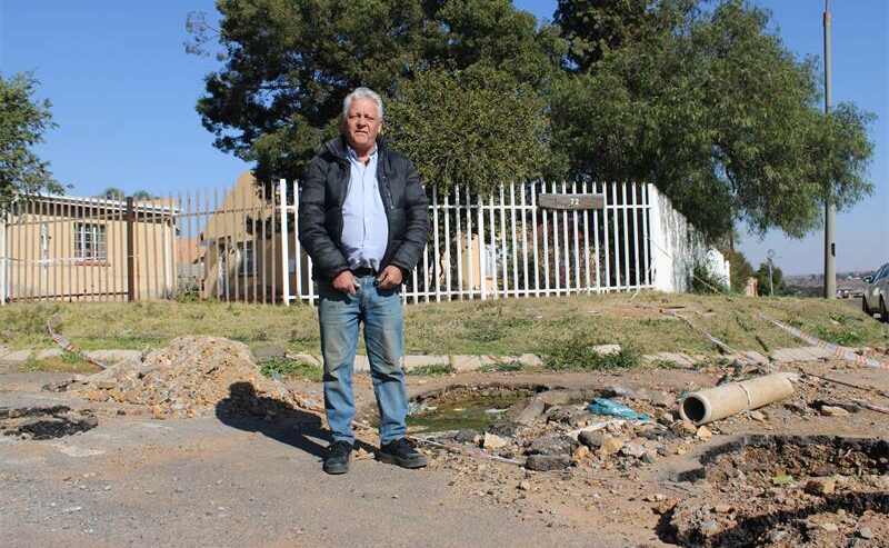 Residents reported this matter last year in July, and no work has been done since.