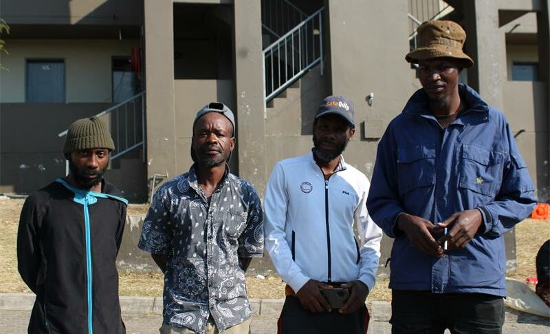 Residents raise concerns about the Department of Human Settlements’ poor planning during the Fleurhof Hostel relocation.