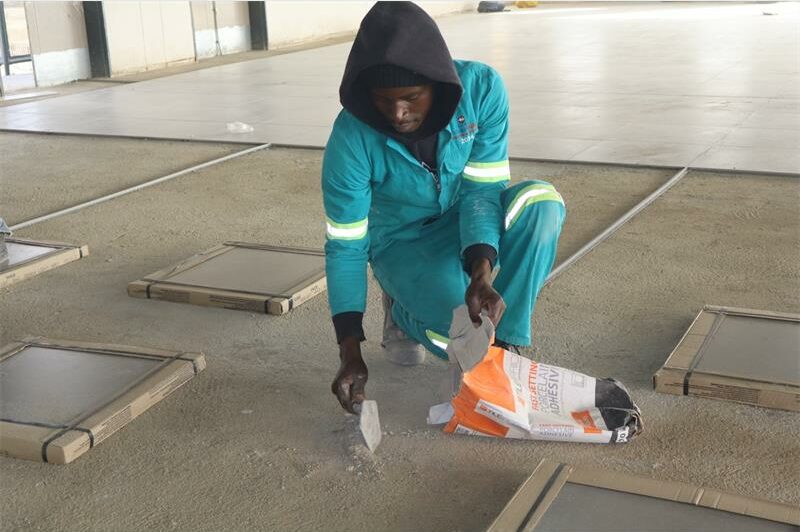 The Ruimsig Stadium overhaul is not expected to impact athletes and sports clubs training at the facility.